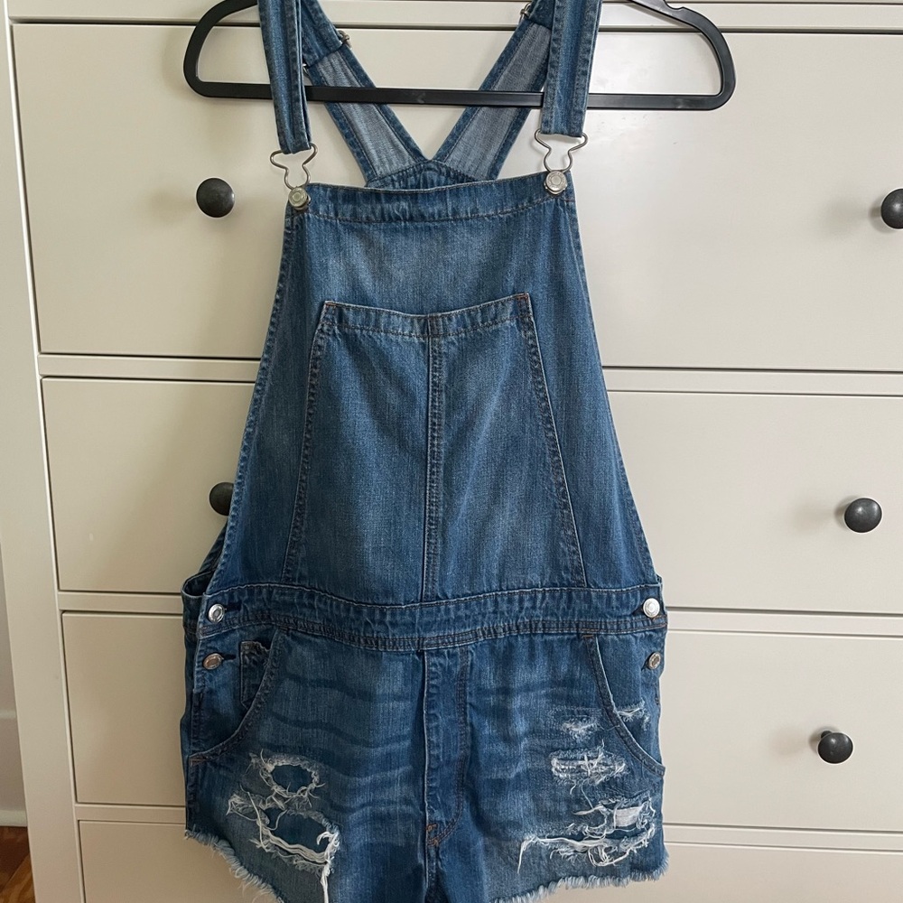 American Eagle Denim Overalls